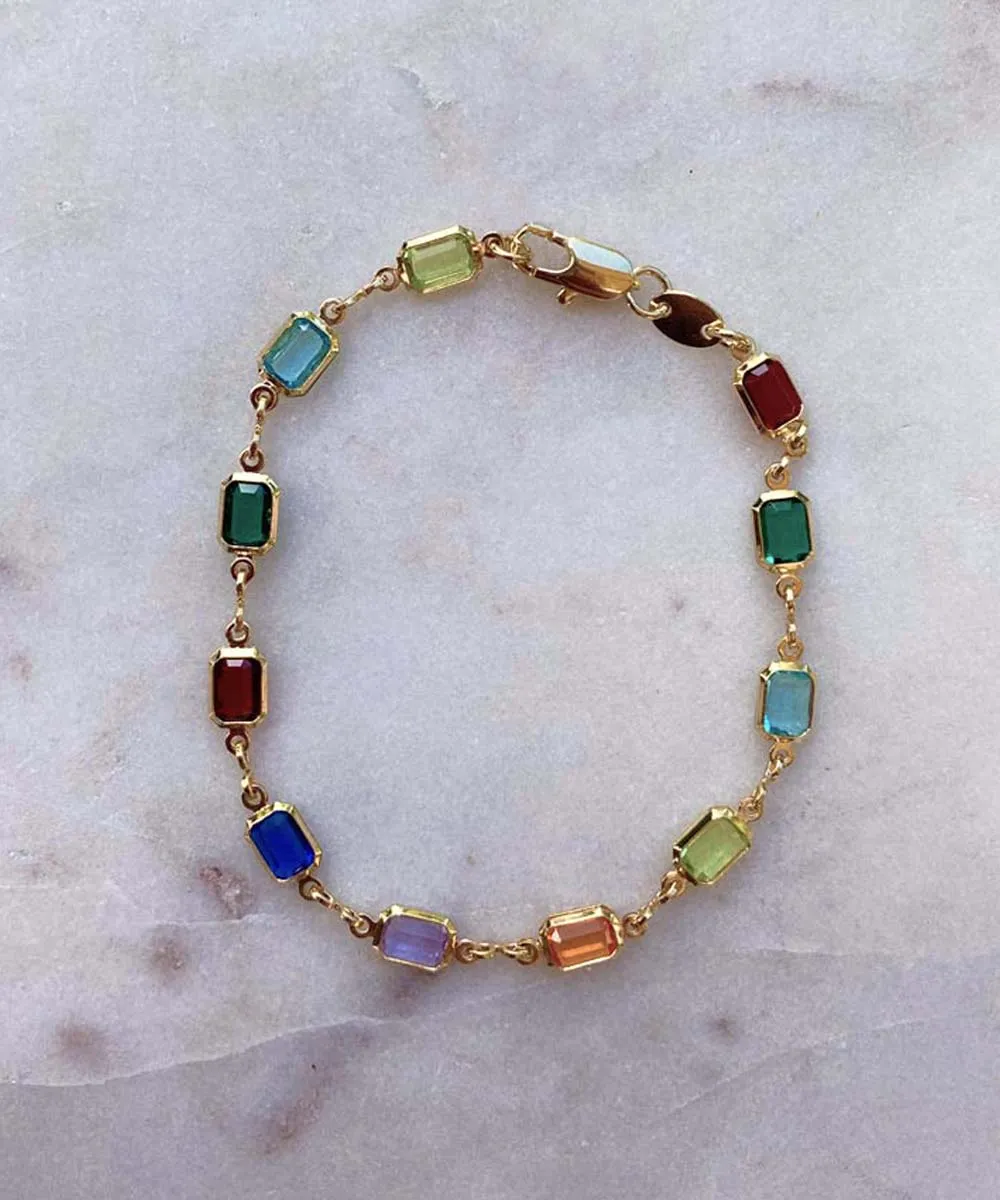 Marion Bracelet — Dark Stones