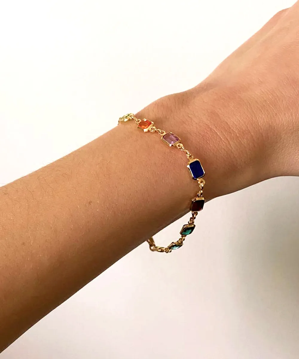 Marion Bracelet — Dark Stones