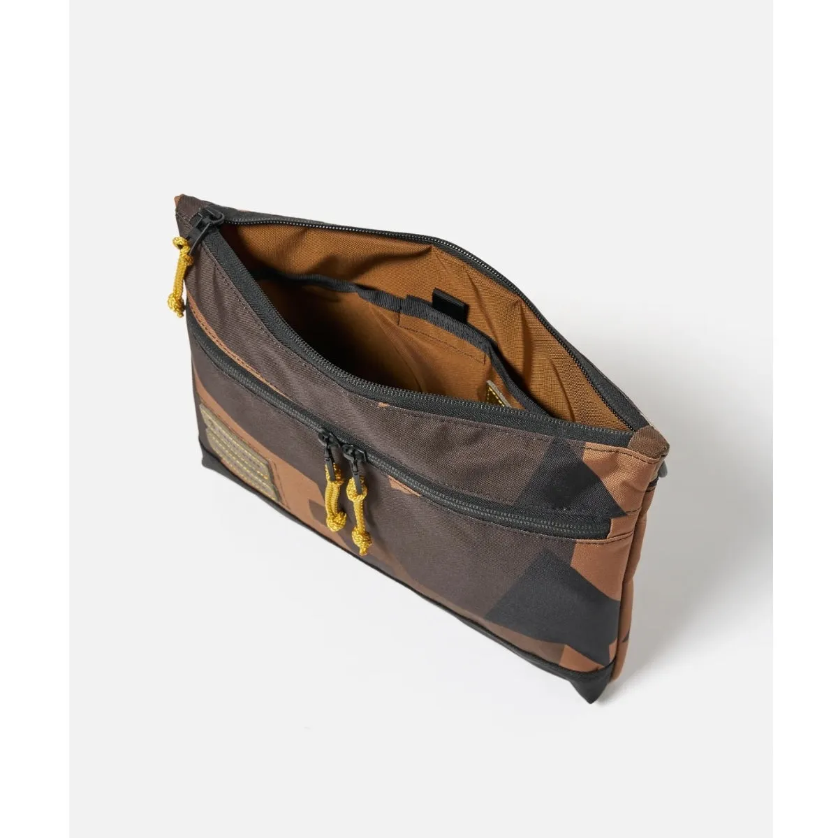 master-piece x Universal Works Shoulder Bag MP31228 recycled tech canvas camo