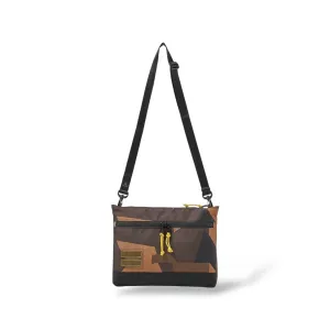 master-piece x Universal Works Shoulder Bag MP31228 recycled tech canvas camo