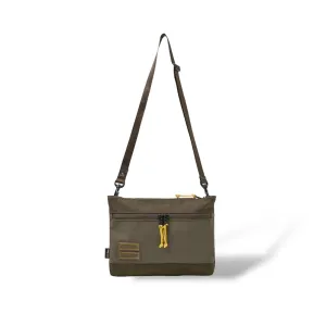 master-piece x Universal Works Shoulder Bag MP31228 recycled tech canvas olive