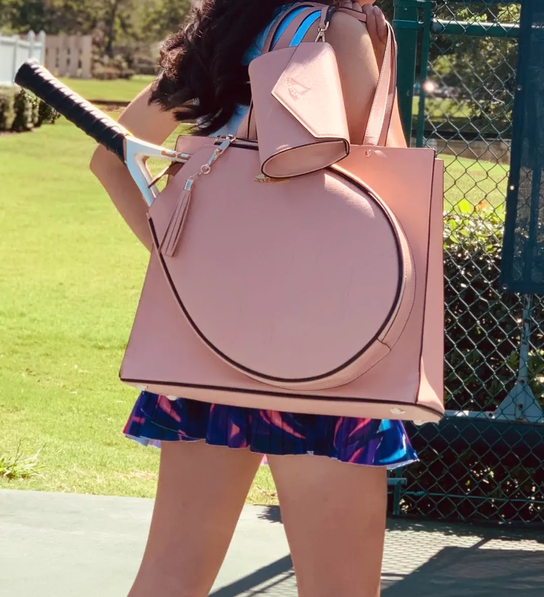 MAYA Tennis Tote Peach