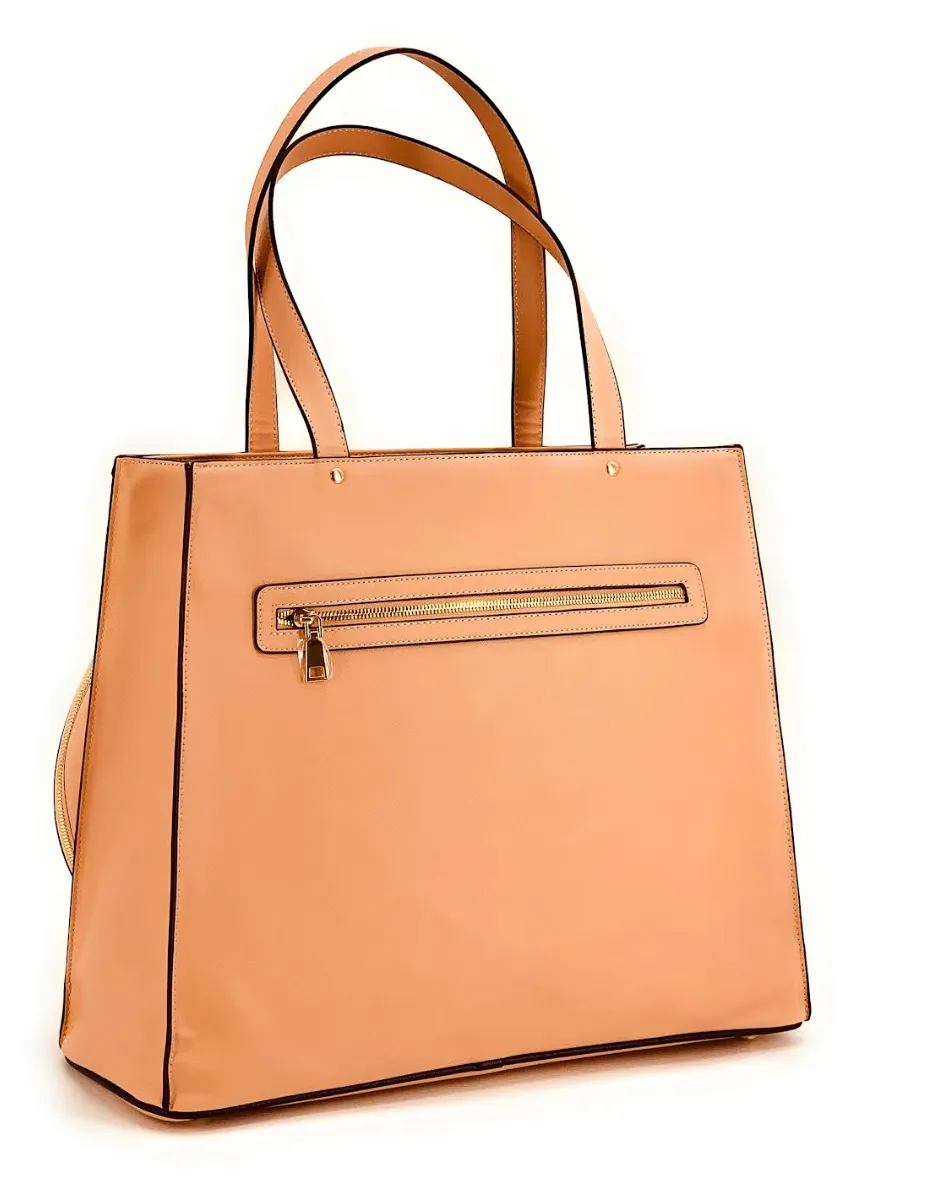 MAYA Tennis Tote Peach