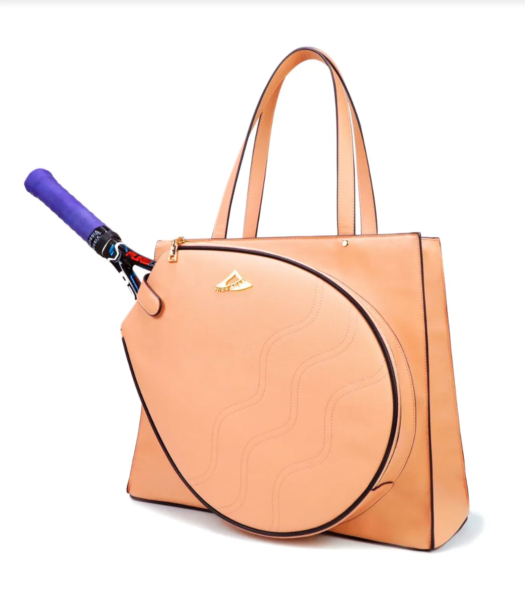 MAYA Tennis Tote Peach