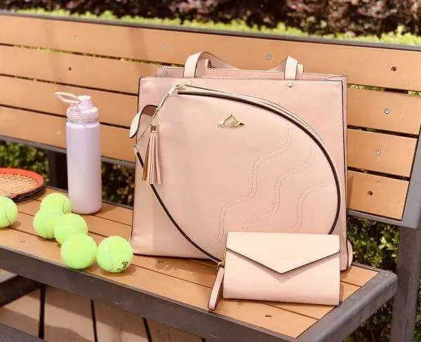 MAYA Tennis Tote Peach