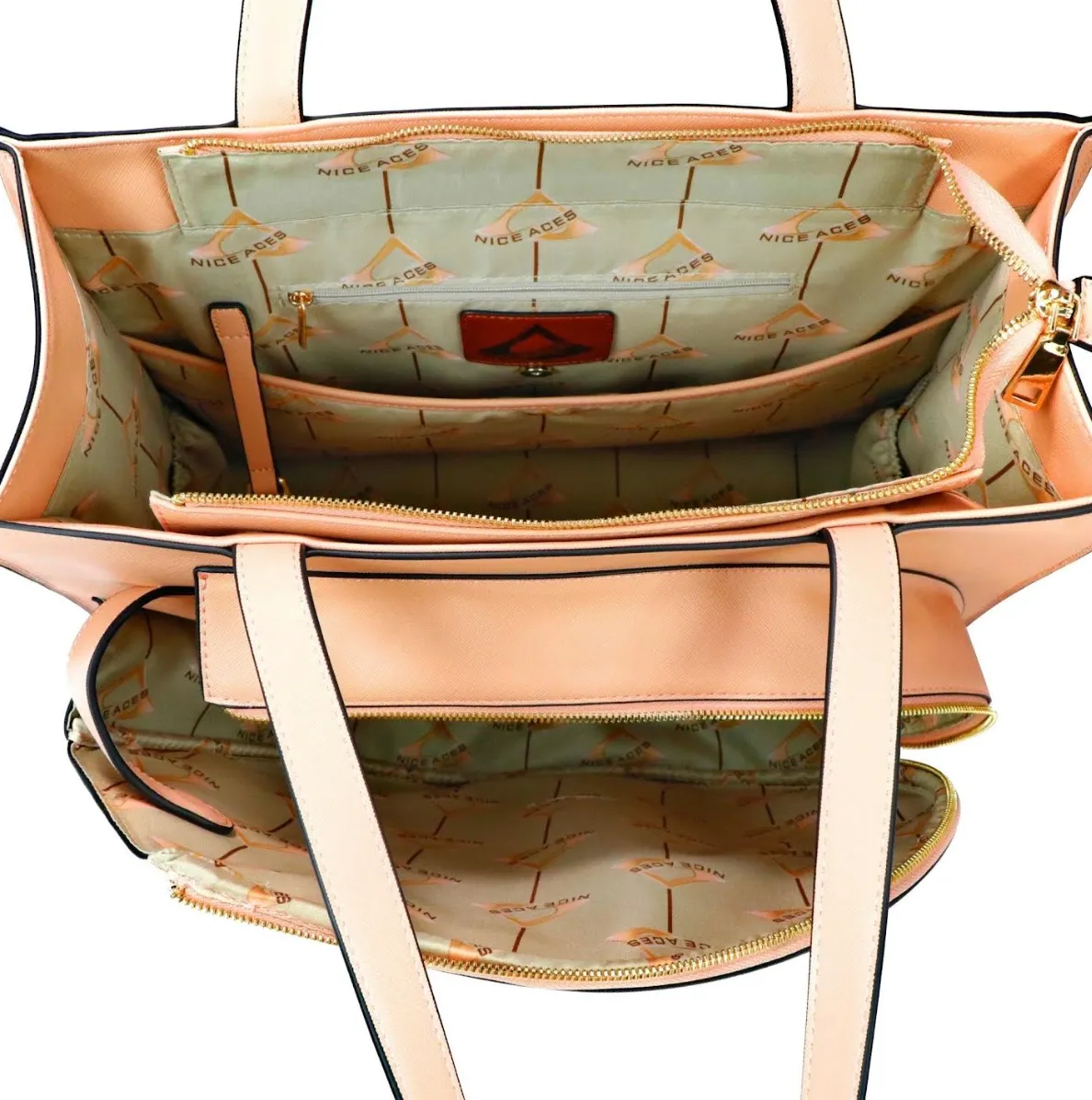 MAYA Tennis Tote Peach