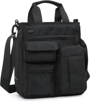 Mens Messenger Bag Laptop Shoulder Bag Computer Work Office Bag Waterproof Briefcases for Travel Work