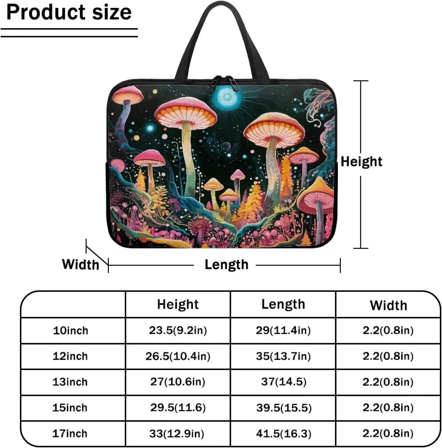 Messenger Bag Laptop Briefcases for Men 15.6 Inch Laptop Bag Computer Bag Lightweight Shoulder Handbag