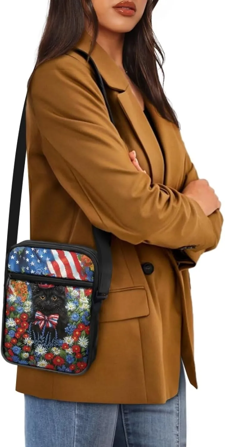 Messenger Bag Womens Shoulder Bag Mens Zipper Work Office Bag Briefcases Wallet Purse for Travelling Daily