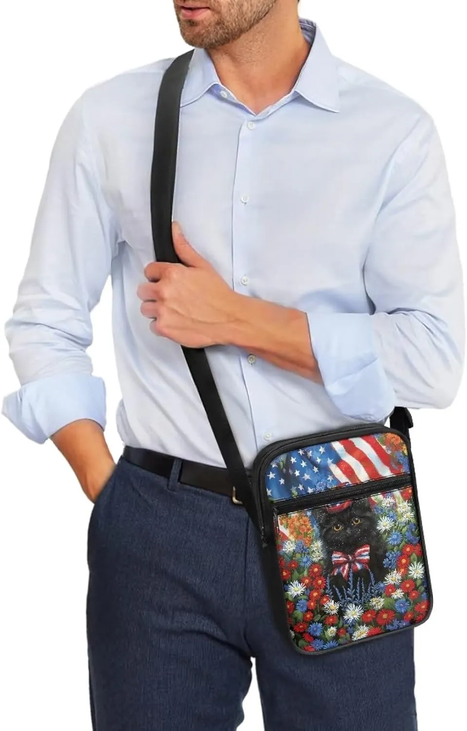 Messenger Bag Womens Shoulder Bag Mens Zipper Work Office Bag Briefcases Wallet Purse for Travelling Daily