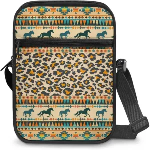 Messenger Bags Unisex Crossbody Shoulder Bag Lightweight Work Office Bag Briefcases for Cell Phone One Size