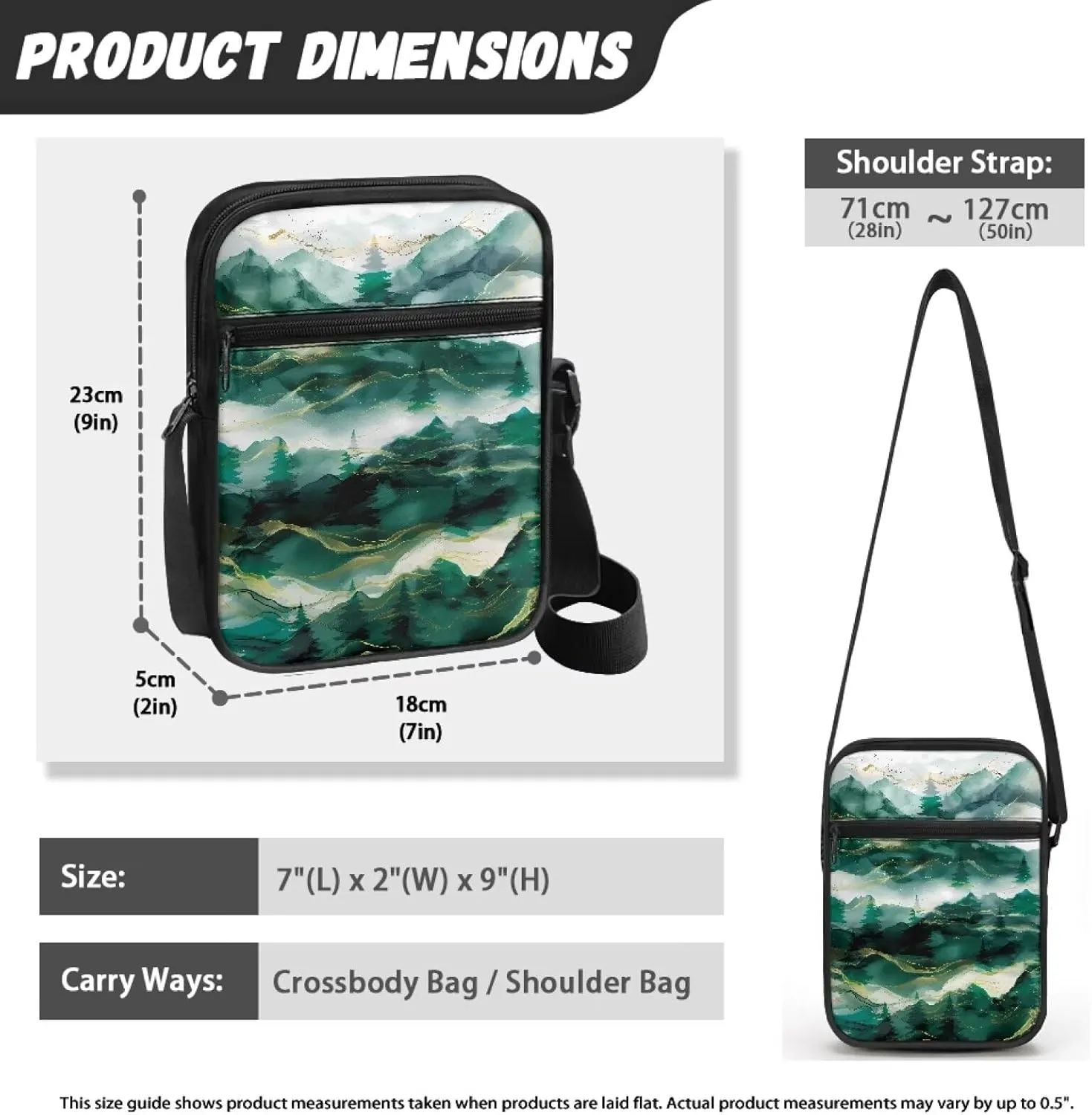 Messenger Bags Unisex Crossbody Shoulder Bag Lightweight Work Office Bag Briefcases for Cell Phone One Size