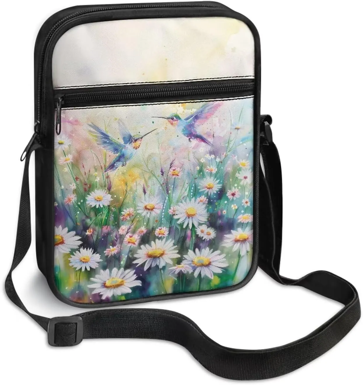Messenger Bags Unisex Crossbody Shoulder Bag Lightweight Work Office Bag Briefcases for Cell Phone One Size