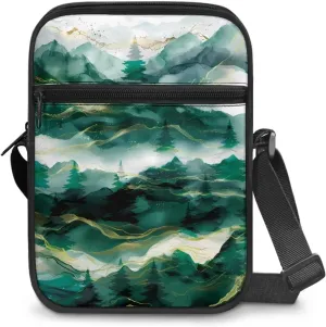Messenger Bags Unisex Crossbody Shoulder Bag Lightweight Work Office Bag Briefcases for Cell Phone One Size