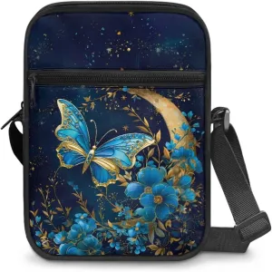 Messenger Bags Unisex Crossbody Shoulder Bag Lightweight Work Office Bag Briefcases for Cell Phone One Size