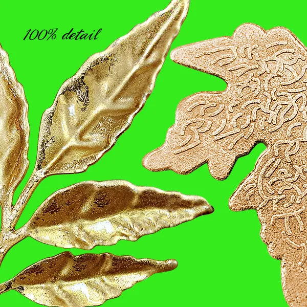 Metal Autumn Leaves