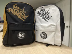 MIC HANDZ x RIBMEZ "OREO" Logo Bookbag