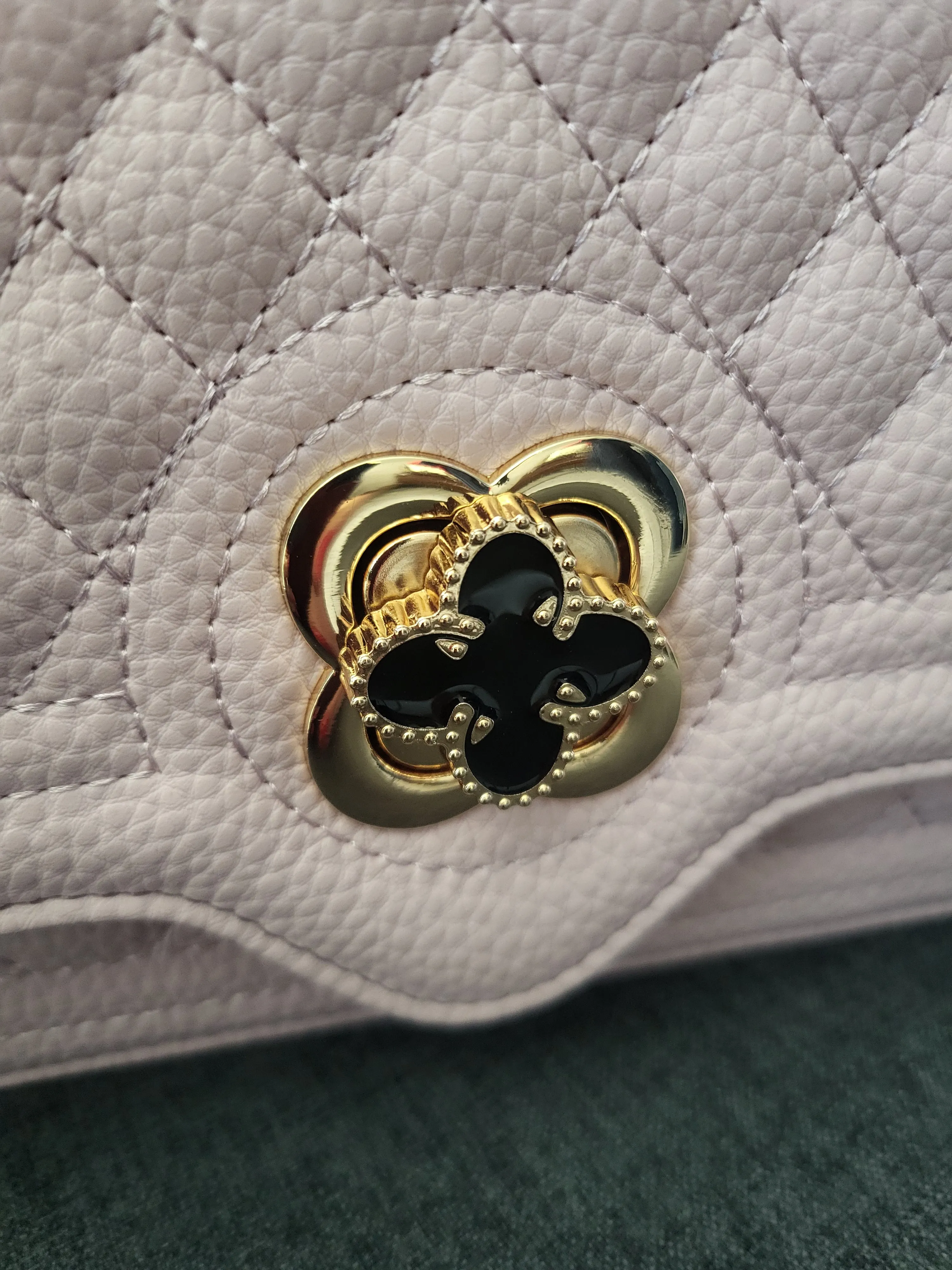 Michelle double zip bag