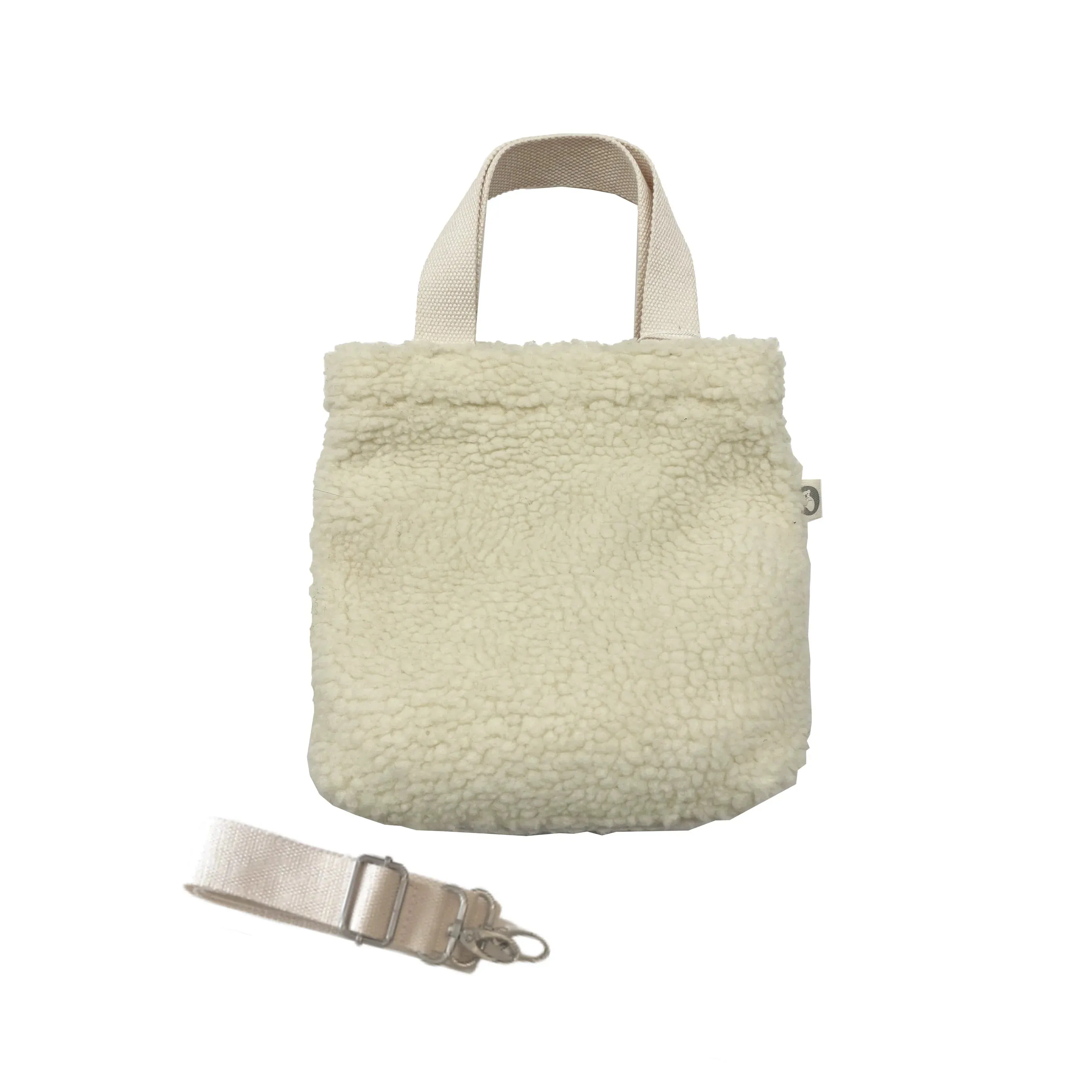 Midi Town Crossbody Bag - Sherpa