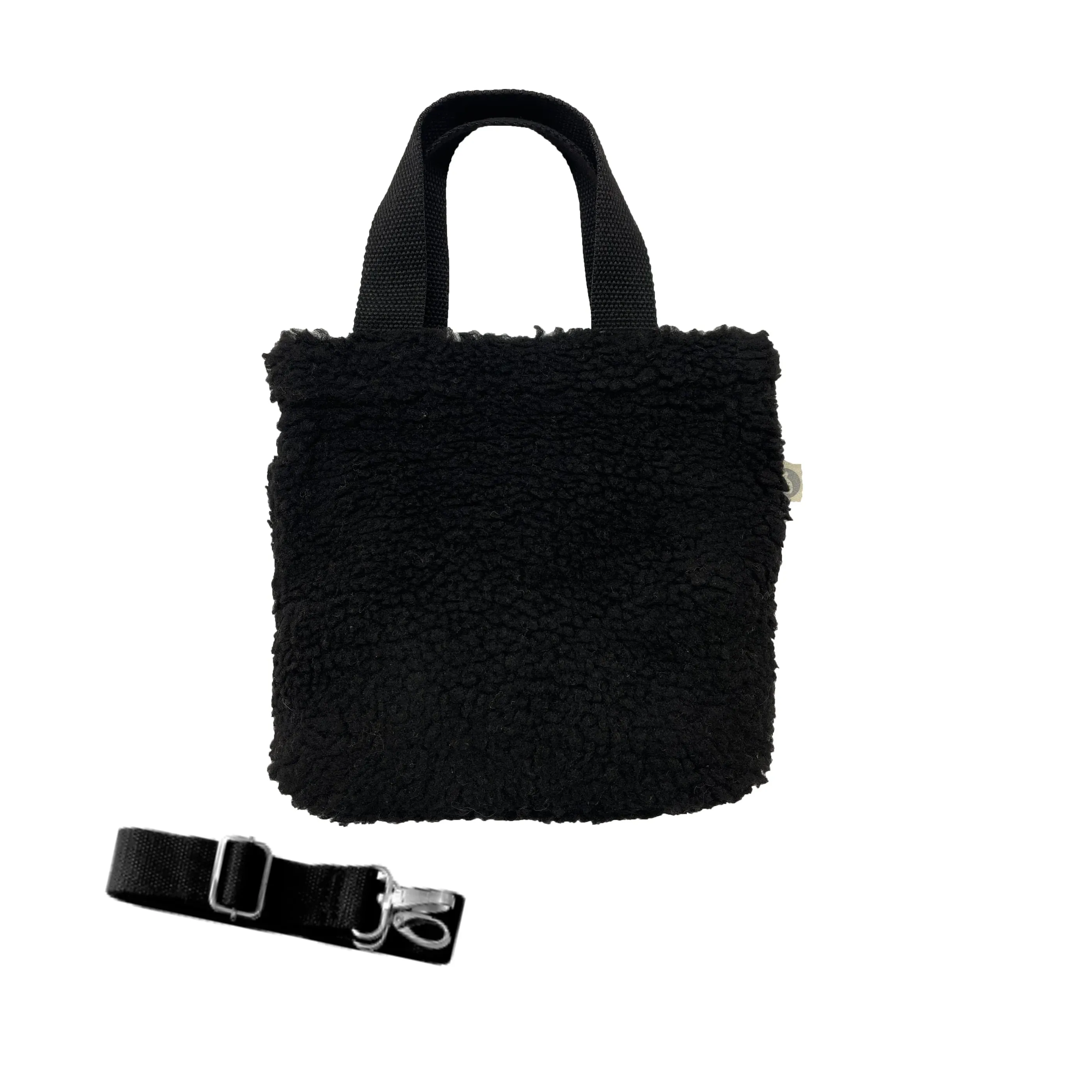 Midi Town Crossbody Bag - Sherpa