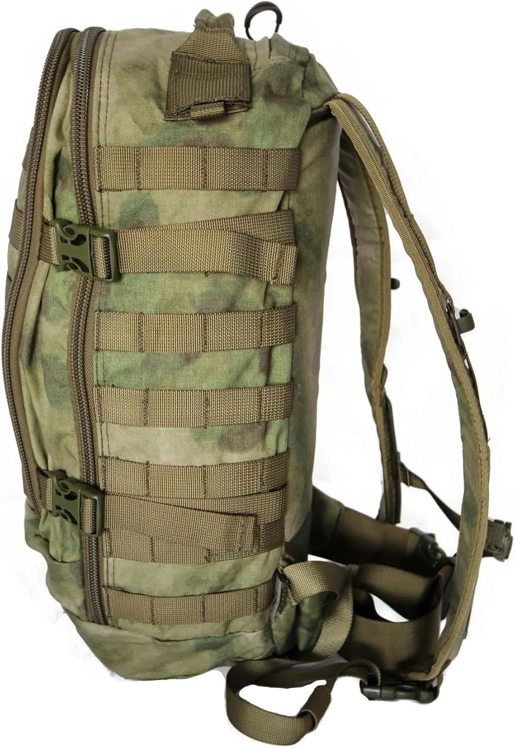 Military 26L ILBE Style Tactical Assault Patrol Molle Backpack (A-TACS FG)