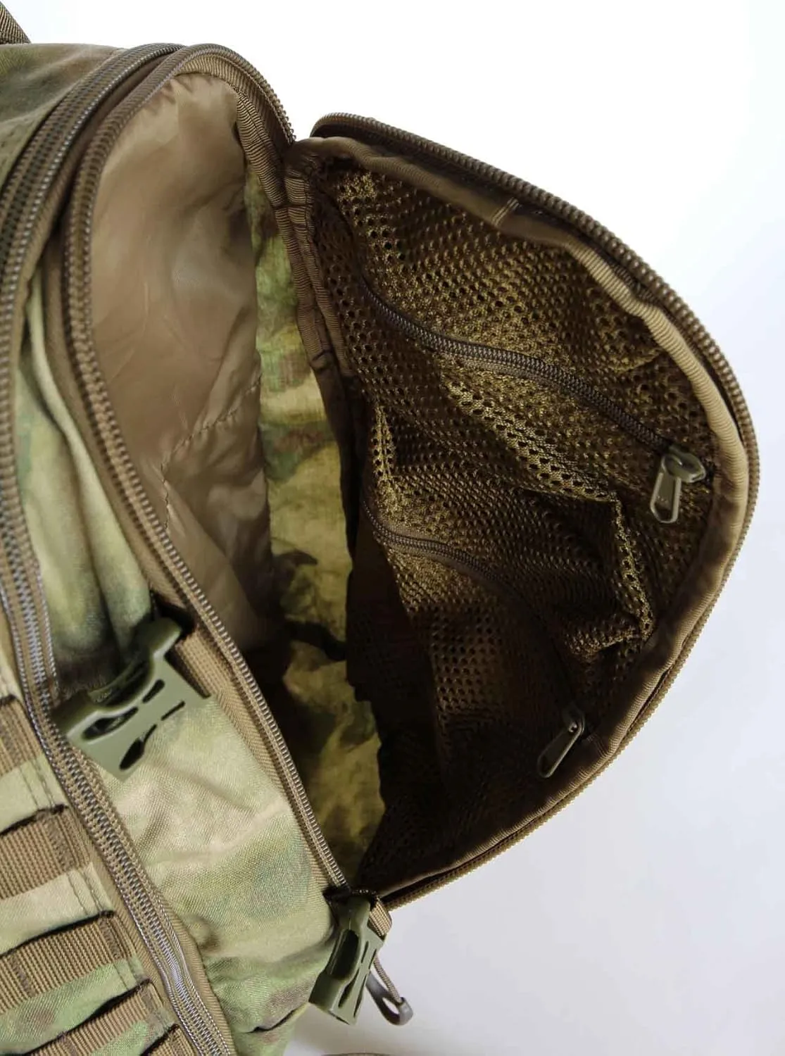 Military 26L ILBE Style Tactical Assault Patrol Molle Backpack (A-TACS FG)