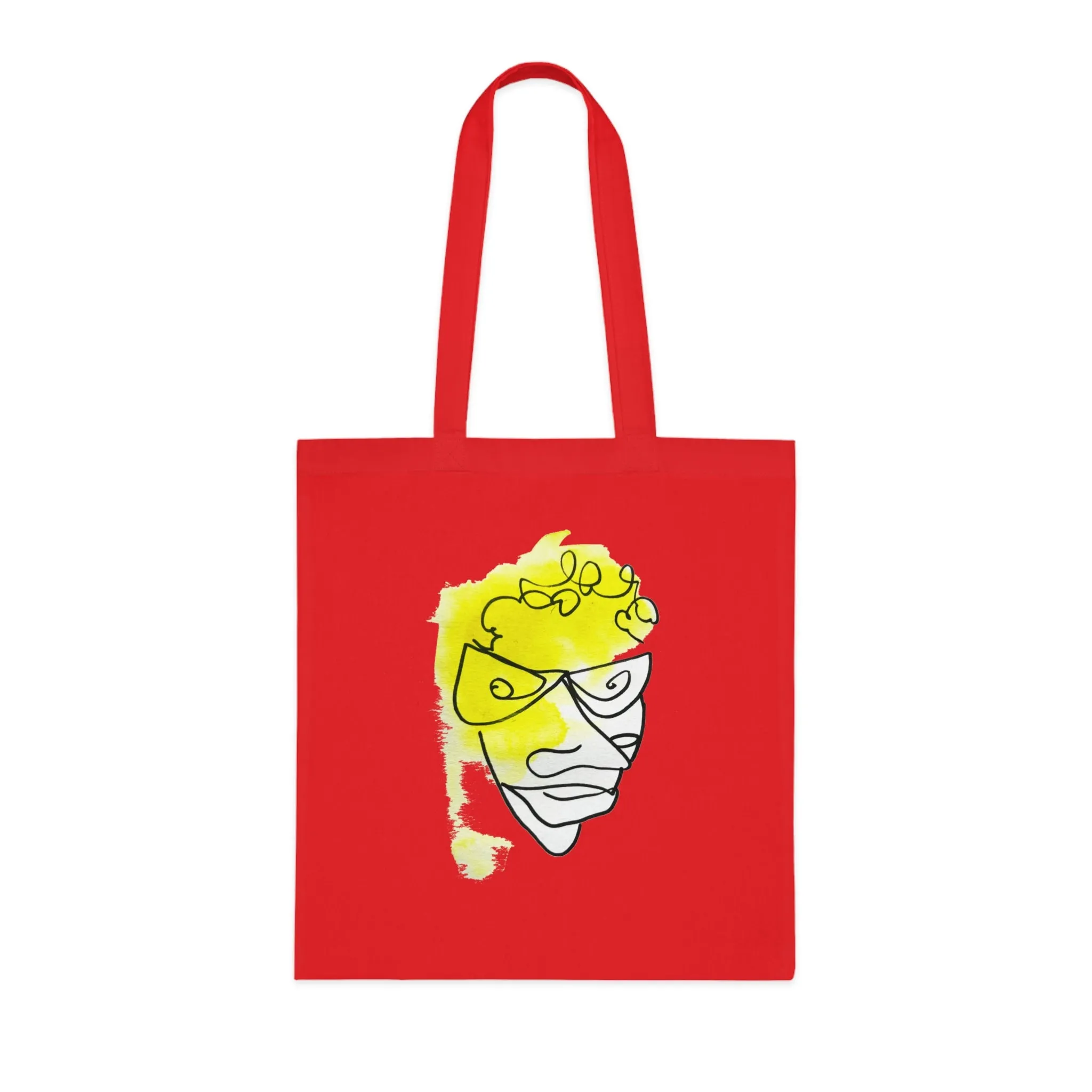 Mindful - Versatile 100% Cotton Tote: Vibrant Colors, Light & Practical