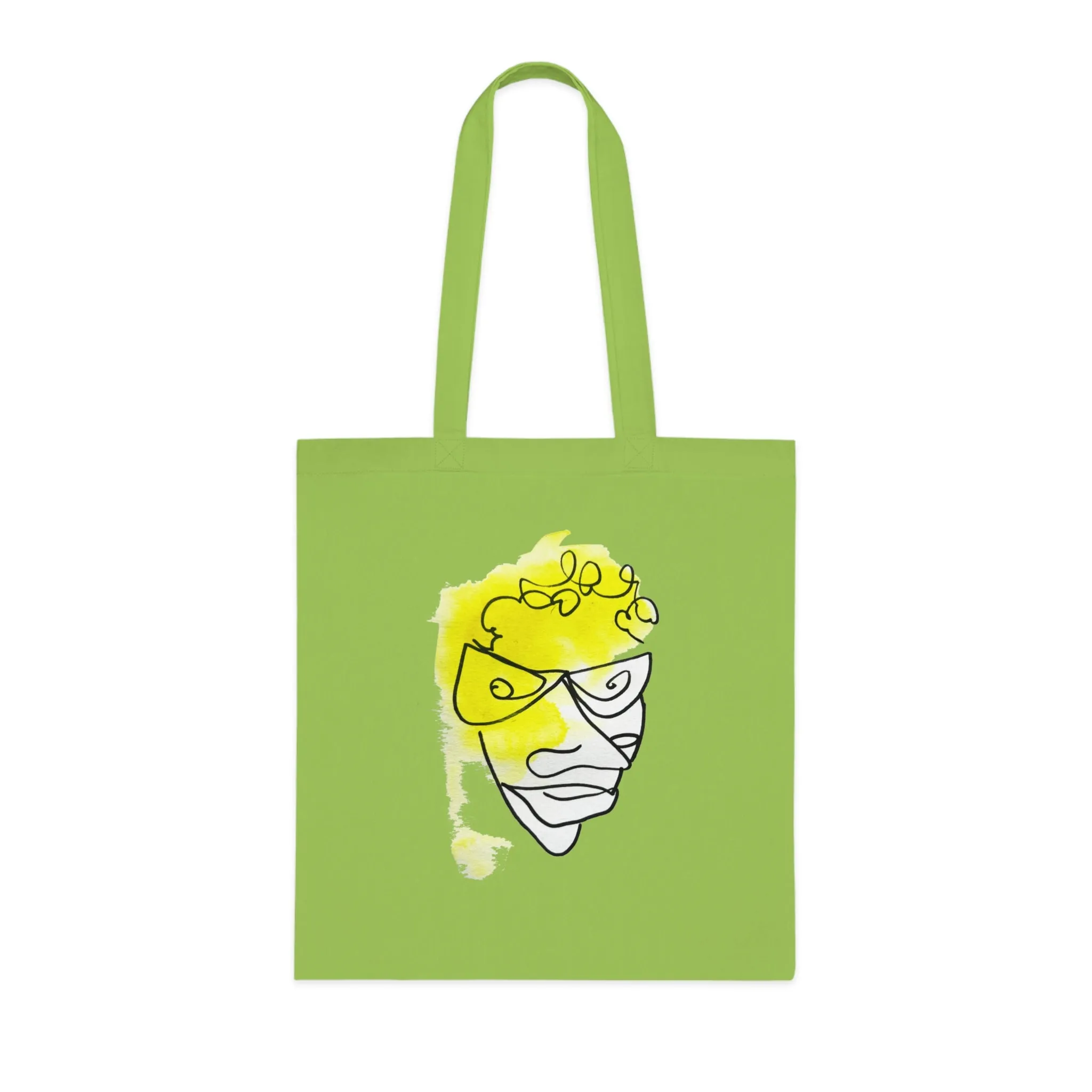 Mindful - Versatile 100% Cotton Tote: Vibrant Colors, Light & Practical