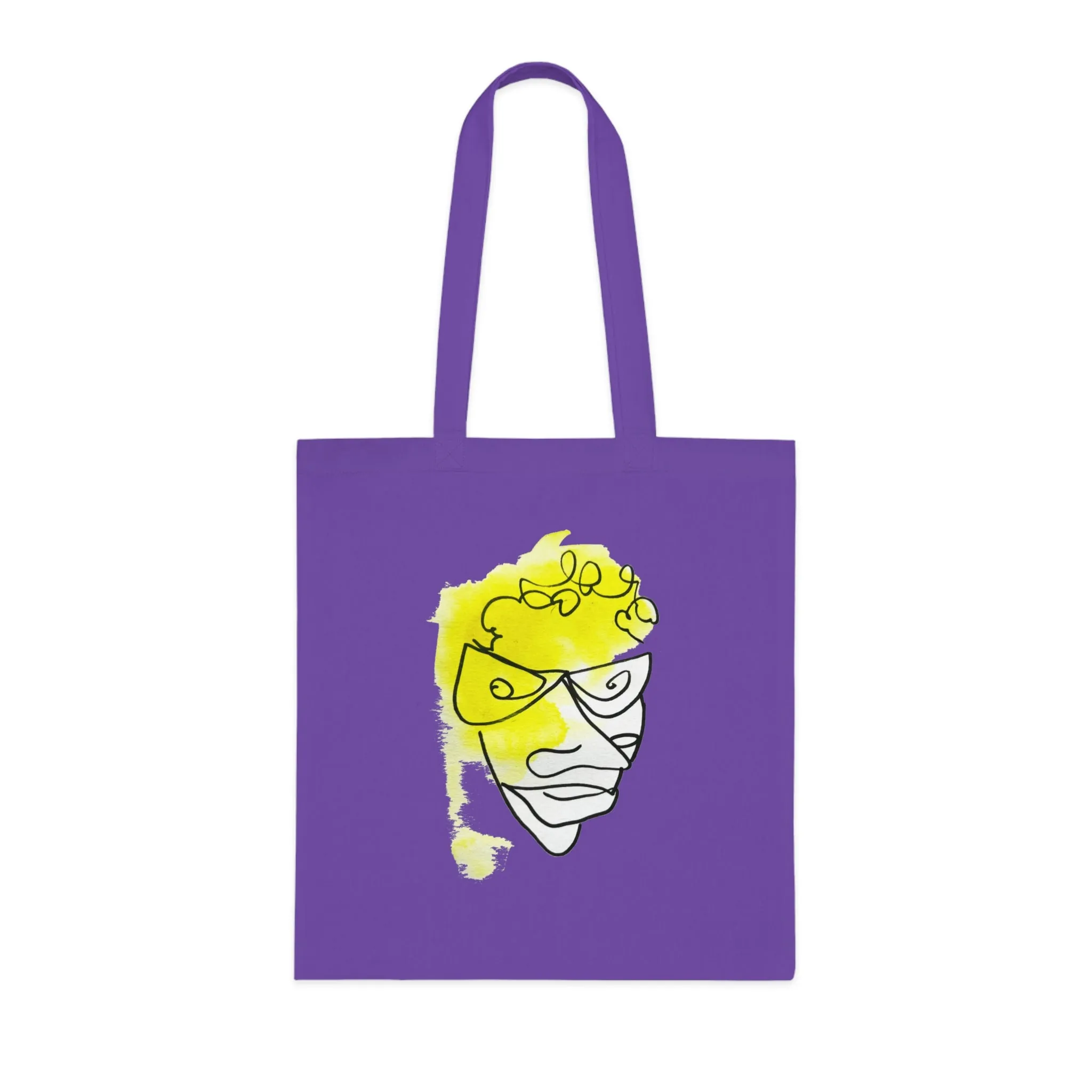 Mindful - Versatile 100% Cotton Tote: Vibrant Colors, Light & Practical