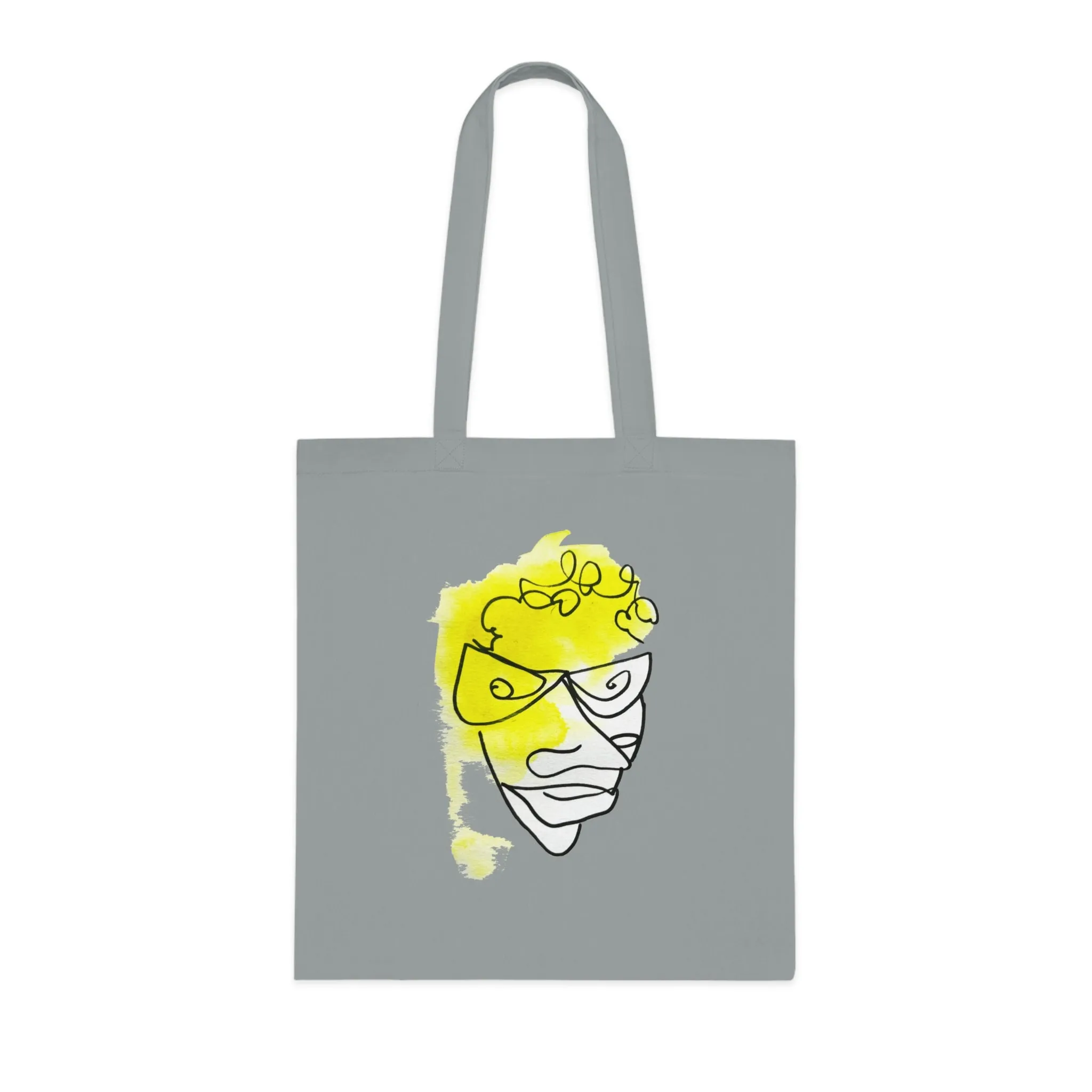 Mindful - Versatile 100% Cotton Tote: Vibrant Colors, Light & Practical
