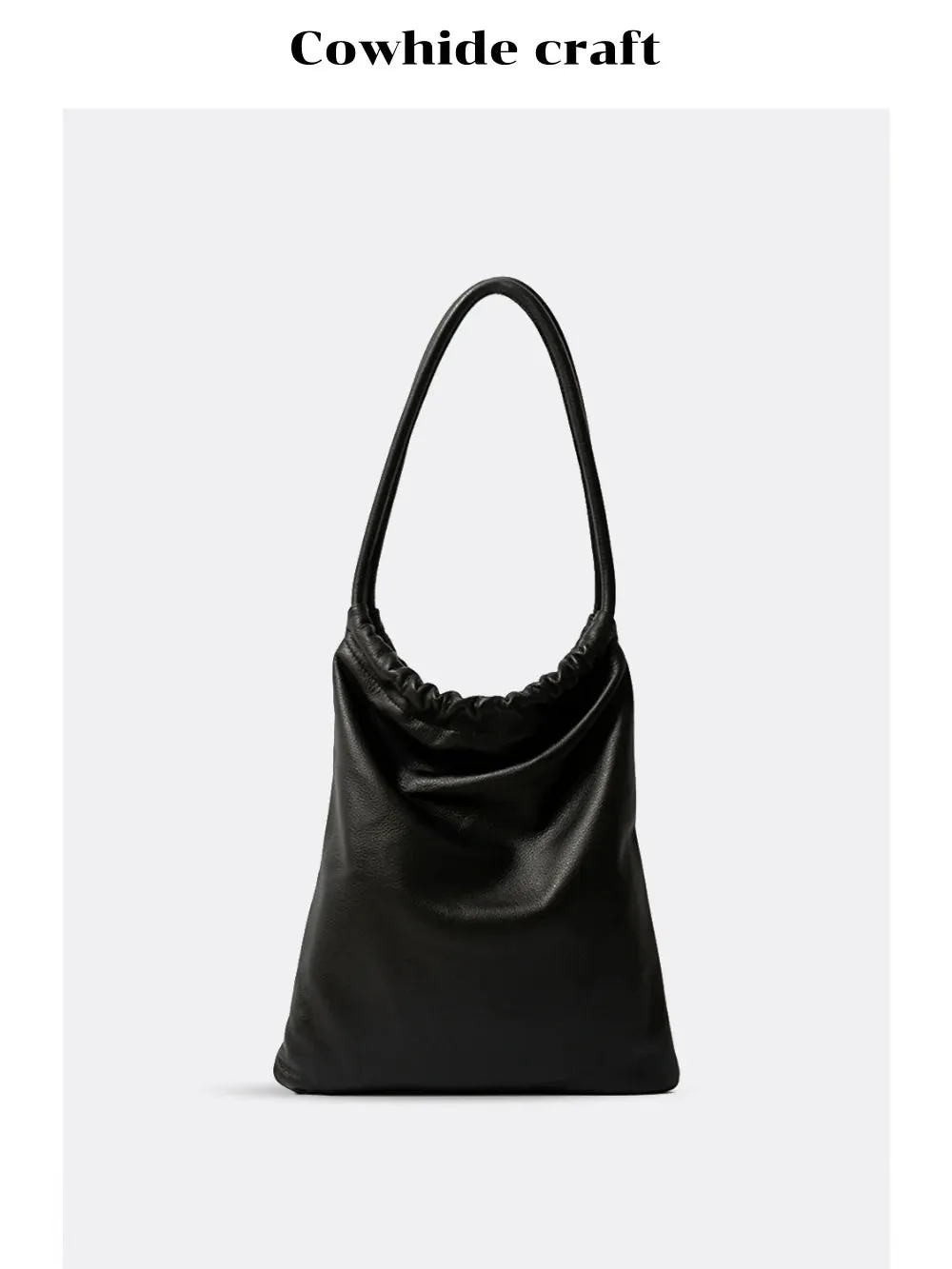 Minimalist Leather Tote