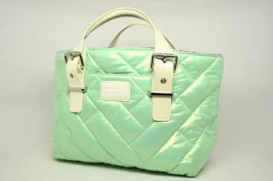 Mint Pearly Kiss And Cry Angels Tote Bag