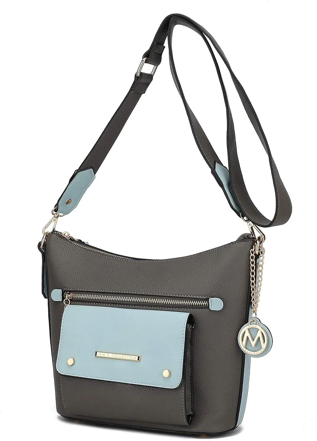 MKF Collection Crossbody Bag for Women, Shoulder Bag Lady Large Messenger Purse By Mia K