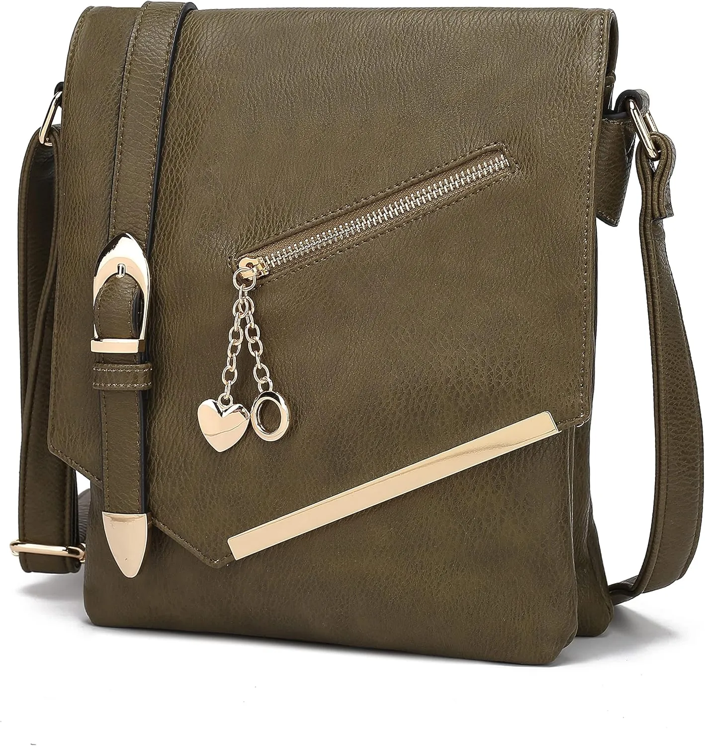 MKF Collection Crossbody Bags for Women, Sling bag Vegan Leather Shoulder bag Ladies Small Purse Handbag by Mia K