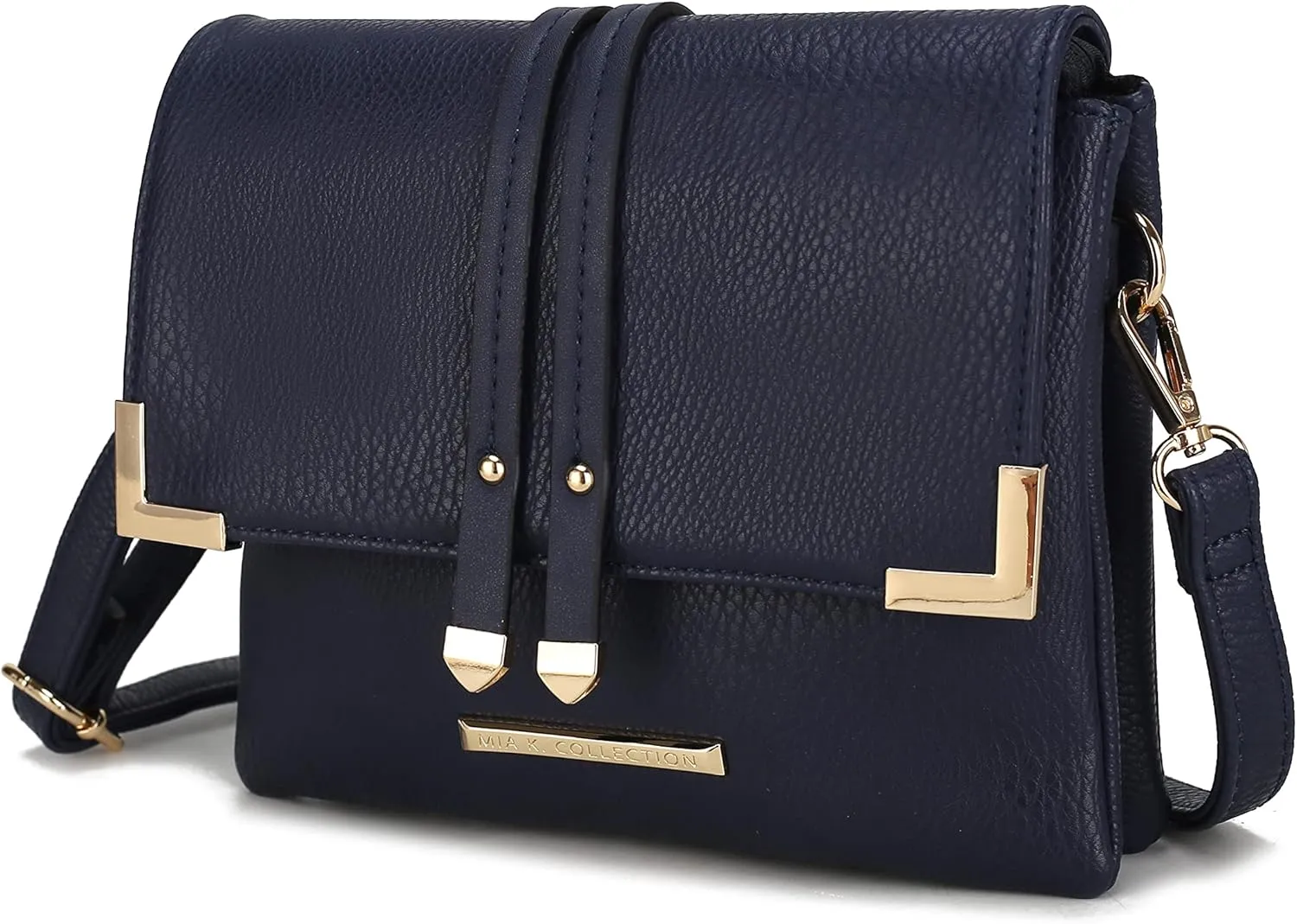 MKF Collection Crossbody Bags for Women Trendy, Vegan Leather Shoulder bag Lady Handbag Purse by Mia k
