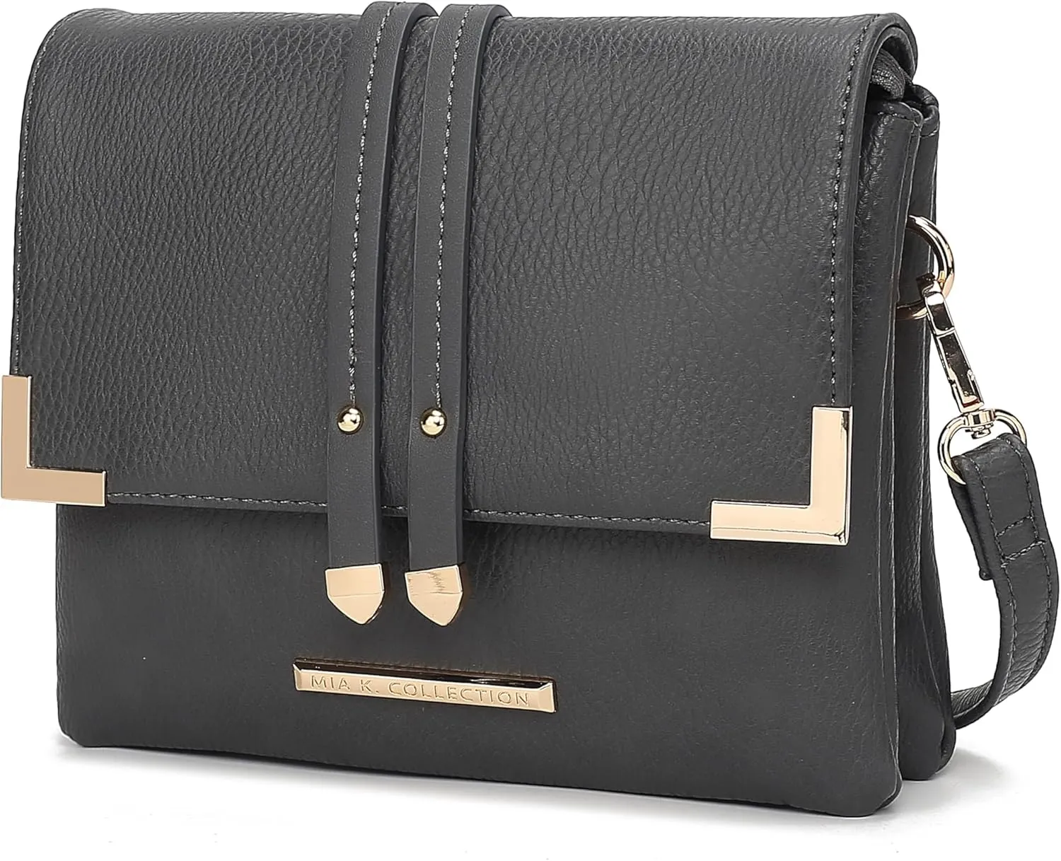 MKF Collection Crossbody Bags for Women Trendy, Vegan Leather Shoulder bag Lady Handbag Purse by Mia k