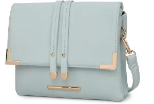 MKF Collection Crossbody Bags for Women Trendy, Vegan Leather Shoulder bag Lady Handbag Purse by Mia k