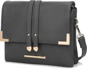 MKF Collection Crossbody Bags for Women Trendy, Vegan Leather Shoulder bag Lady Handbag Purse by Mia k