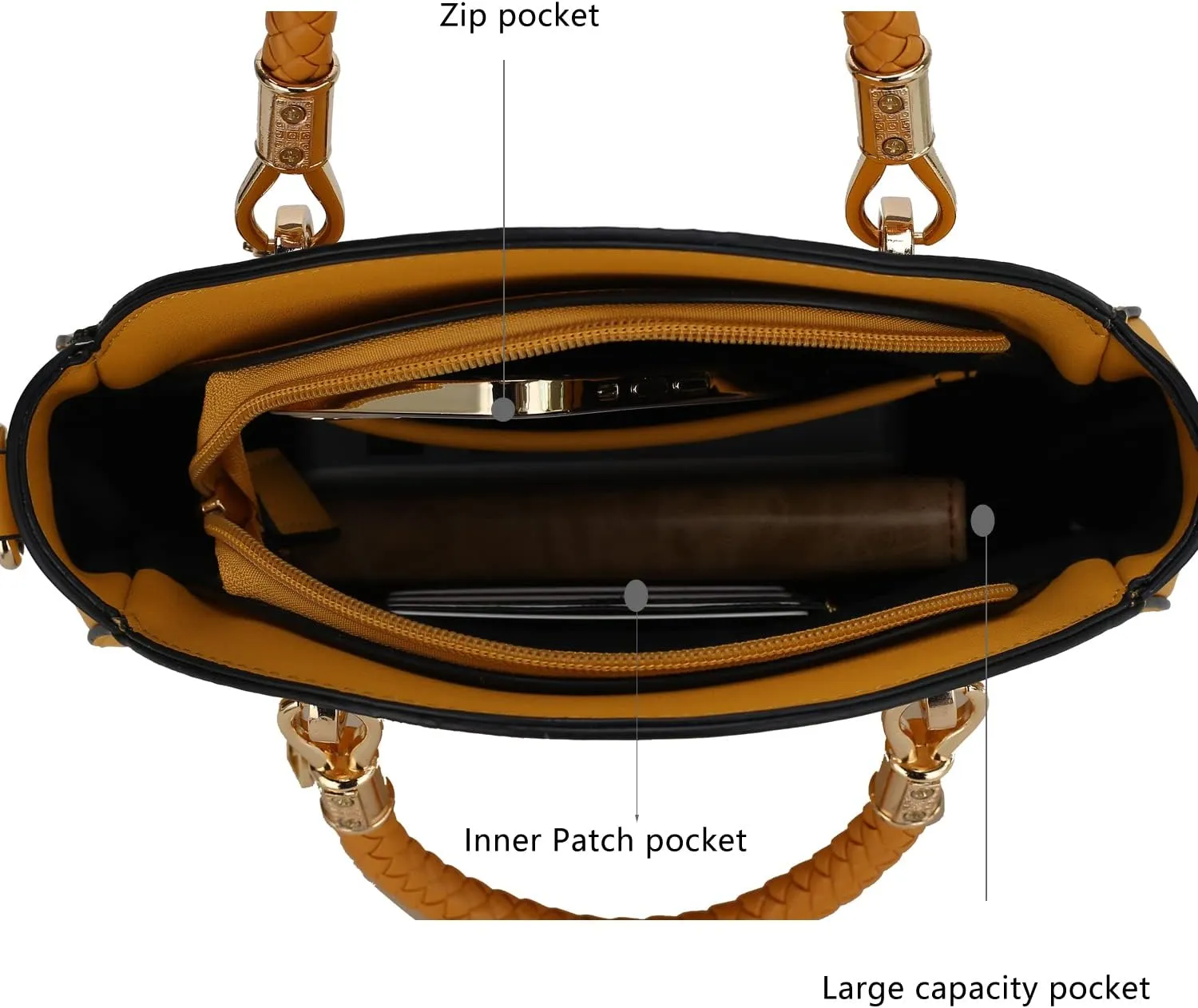 MKF Collection Stylish Round Crossbody Bag for Women – PU Leather Wristlet Handbag, Fashion Circle Messenger Purse by Mia K