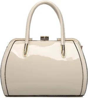 MKF Crossbody Satchel Shoulder Bags for Women - Patent PU Leather Handbag Purse - Marlene Lady Fashion Pocketbook