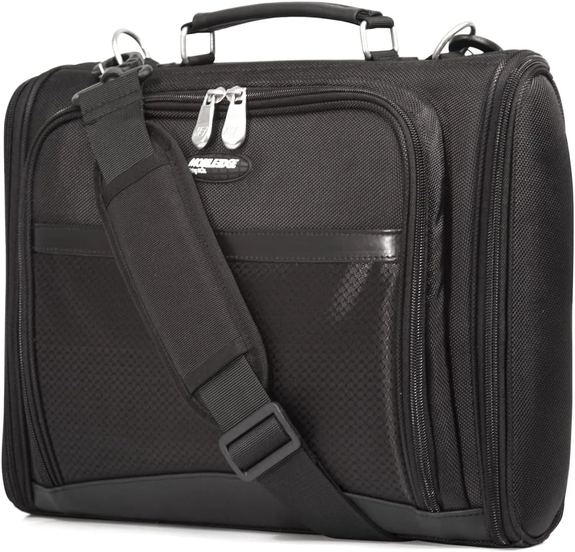 Mobile Edge Express 2.0 Laptop Briefcase Bag with Strap for Men and Women, Compatible with MacBook Pros and PC 16", Black