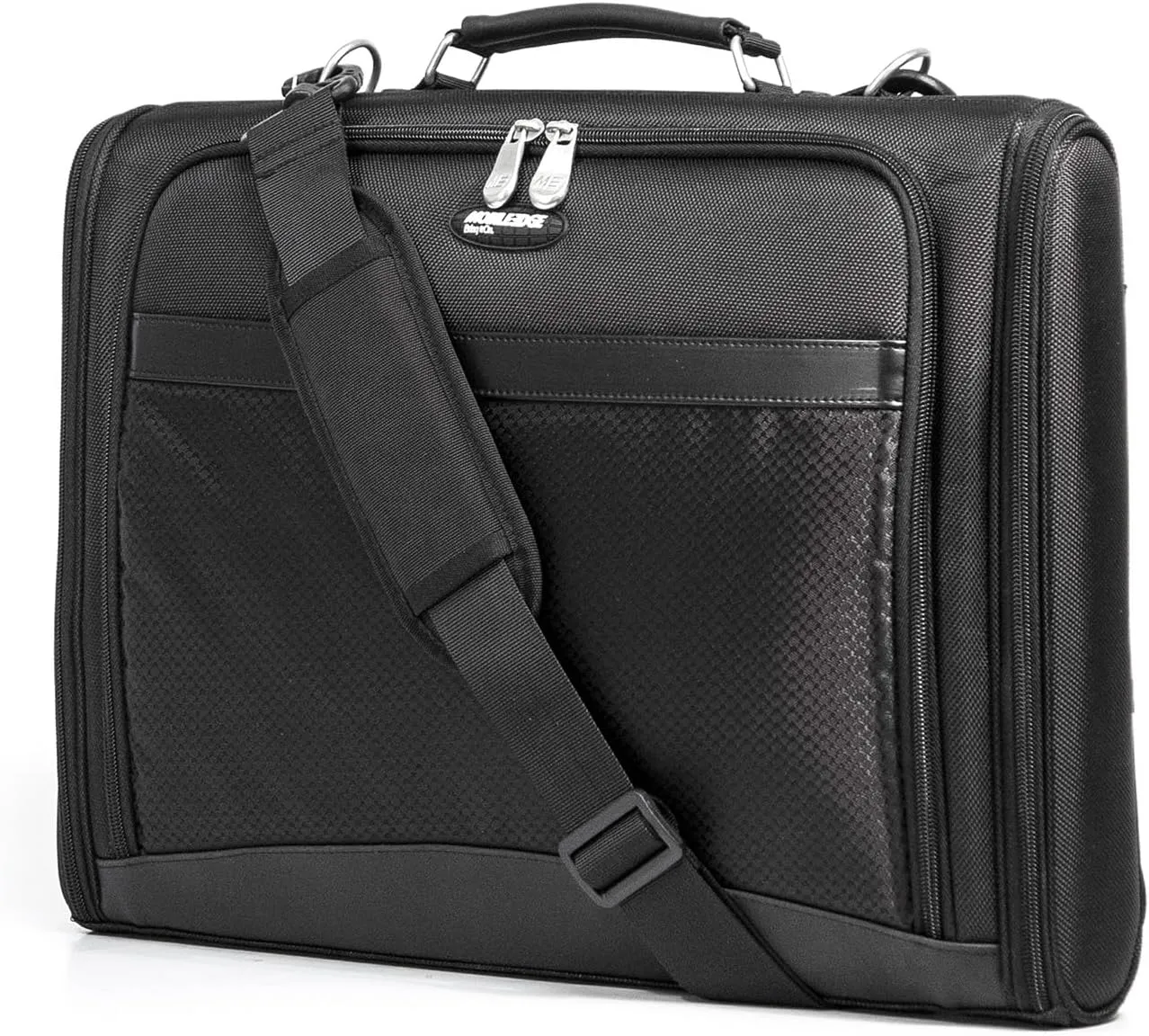 Mobile Edge Express 2.0 Laptop Computer Briefcase Bag with Strap for Men and Women, Fits Up To 17 Inch Laptops, for Travel, Work, Business, Black