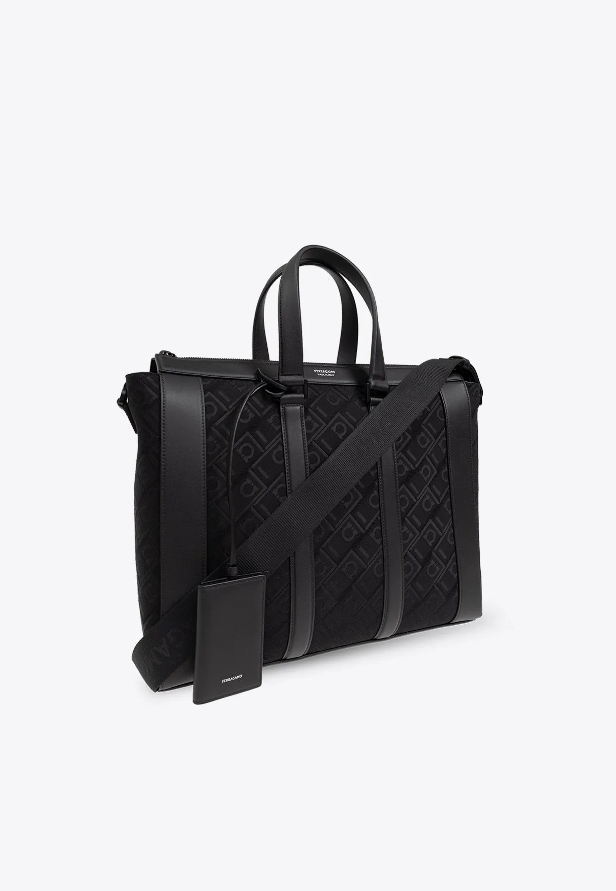 Monogram Jacquard Briefcase