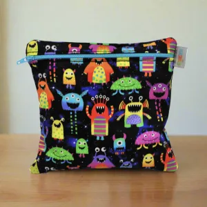 Monsters Personalized Reusable Food Bag