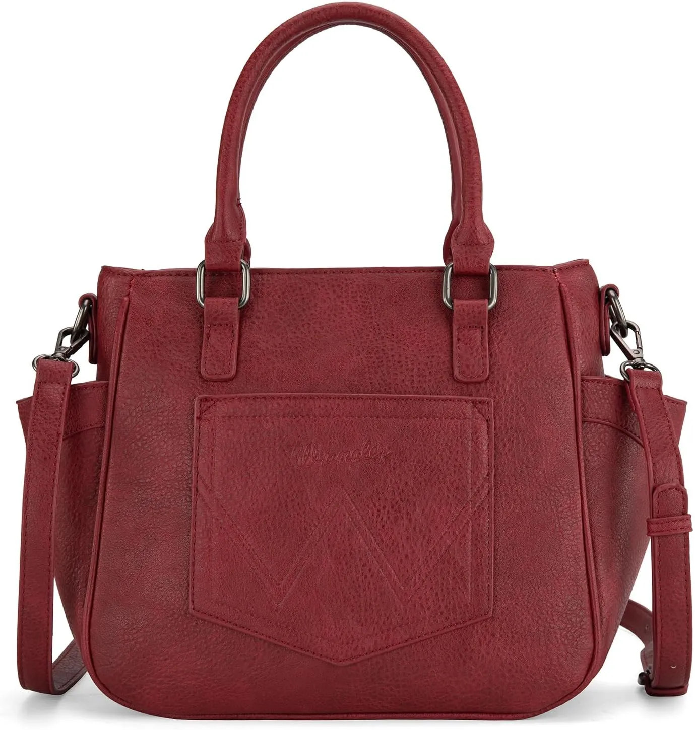 Montana West Wrangler Tote Bags for Women Medium Crossbody Purses Designer Top Handle Handbags