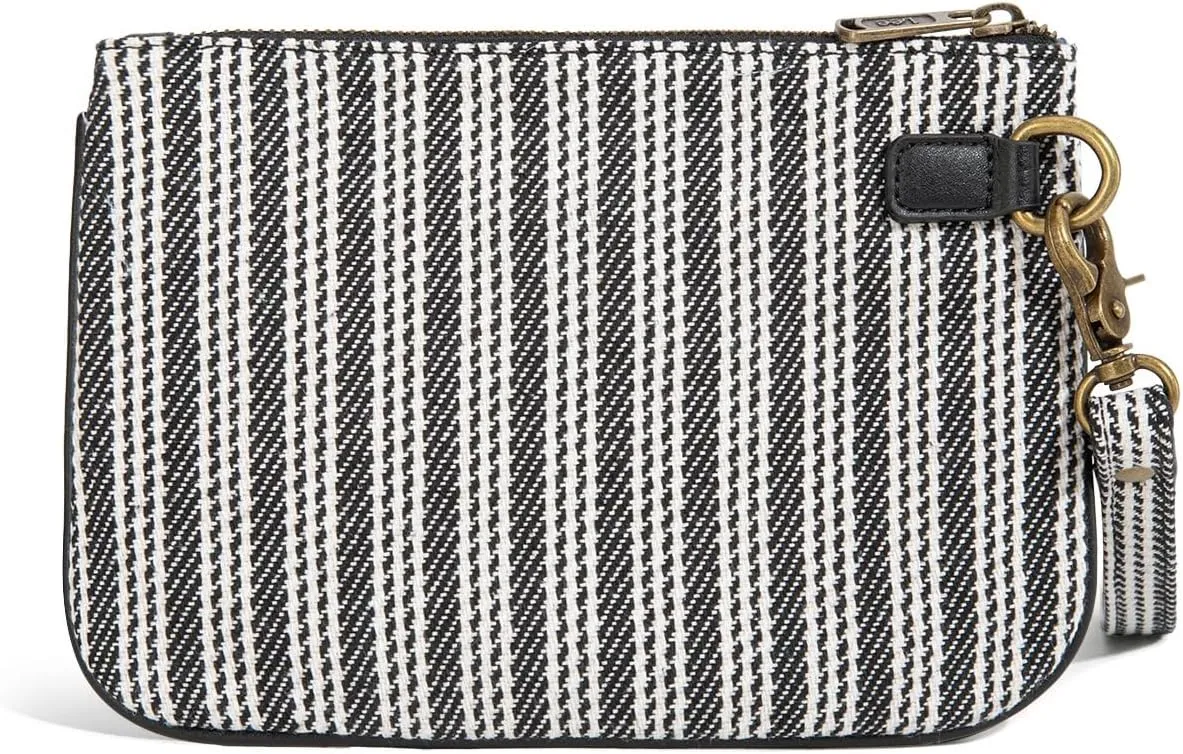 Montana West x Lee Large Wristlet Wallets for Women Striped Slim Cell Phone Clutch Purses Handbag with Wrist Strap