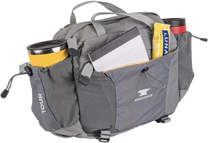 Mountainsmith Tour Lumbar Waist pack, Running, Hiking, Cycling, Travel, and Outdoor Sport Activities with Dual Water Bottle Holders