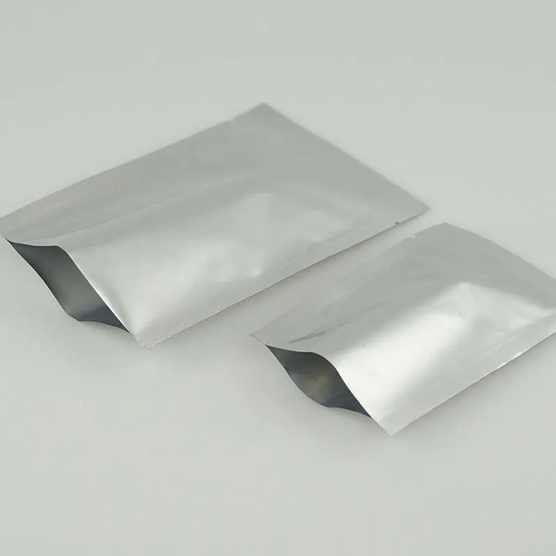 Mylar Vacuum Heat Seal bags 50PCS 5Sizes Silver