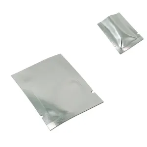 Mylar Vacuum Heat Seal bags 50PCS 5Sizes Silver