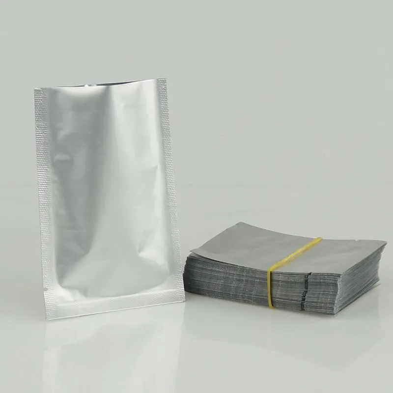 Mylar Vacuum Heat Seal bags 50PCS 5Sizes Silver